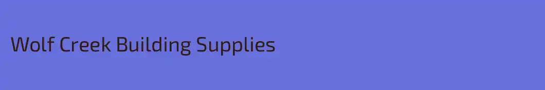 Wolf Creek Building Supplies
